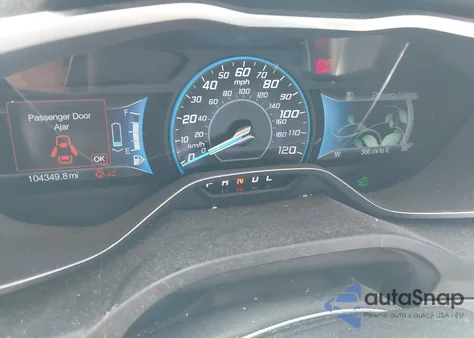 2015 Ford C-Max Hybrid Se z USA, uszkodzony, nr VIN 1FADP5AU9FL100428